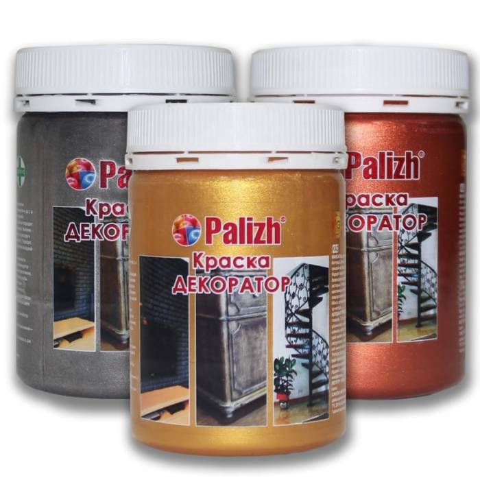 Decorative Acrylic Paint "palizh" For Arts And Crafts (pearl And Metallic Special Colours)