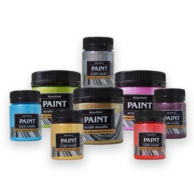 Decorative Acrylic Paint Pearl/metallic "kolerpark" For Arts And Crafts